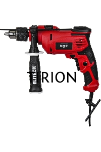 Дрель Elitech ДУ 060РЭ, 650 Вт, сетевая, ударная