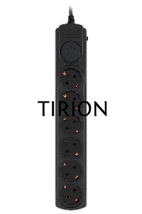 Сетевой фильтр Ippon BK-6-EU-1.8-10-B 1.8м (6 розеток) черный (коробка)