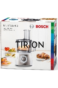 Кухонный комбайн Bosch MCM3501M 800 Вт, Скорости: 2, Блендер 1 л, Чаша 2.3 л, Цвет: черны/серебристый