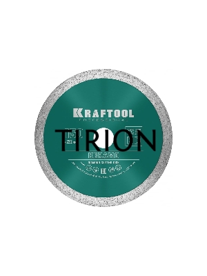 Диск алмазный отрезной сплошной KRAFTOOL KERAMO 150 мм, по керамограниту, керамической плитке