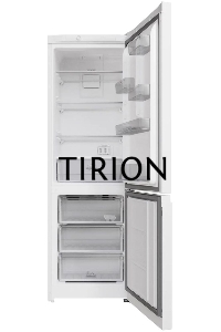 Холодильник Hotpoint HT 4180 W белый/серебристый двухкамерный 220/78л морозилка снизу, Total No Frost