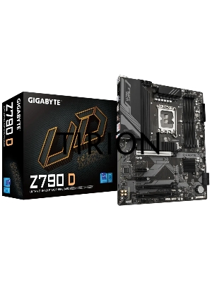 Материнская плата GIGABYTE Z790 D, LGA 1700, Intel Z790, 4xDDR5, 4xSATA, 3xM.2, 1xPCI-E 3.0 x1, 1xPCI-E 4.0 x4, 1xPCI-E 5.0 x16, 1xHDMI, 1xDP, 1x 2.5Gb LAN, 4xUSB-A 2.0, 4xUSB-A 3.2 Gen 1, 1xUSB 3.2 Gen 2, 7.1, ATX