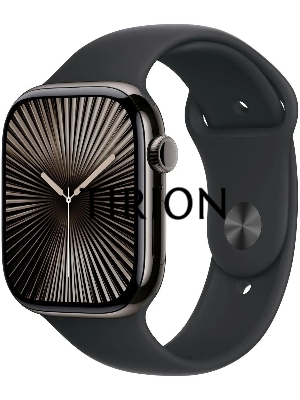 Смарт-часы Apple Watch S10 46mm Jet черный Aluminium Case/черный SB M/L MWWQ3ZP/A A2999 195949572432