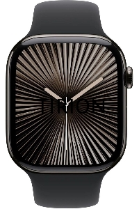 Смарт-часы Apple Watch S10 46mm Jet черный Aluminium Case/черный SB M/L MWWQ3ZP/A A2999 195949572432