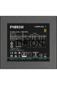 Блок питания Deepcool / GamerStorm PN850M, 850Вт, 80 PLUS Gold, 120мм, черный