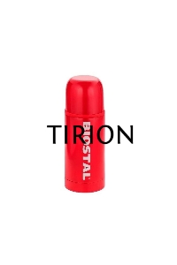 Термос Biostal NB-350 C-R 0,35 л., узкое горло, с кноп. цв.красный