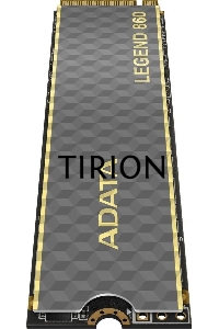 Накопитель SSD ADATA LEGEND 860, 500Gb, PCIe 4.0 x4, M.2 2280, NVMe, R/W 5000/3000, с радиатором