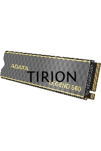 Накопитель SSD ADATA LEGEND 860, 500Gb, PCIe 4.0 x4, M.2 2280, NVMe, R/W 5000/3000, с радиатором