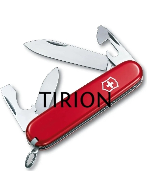 Нож перочинный Victorinox Recruit (0.2503) 84мм 10 функций красный карт.коробка