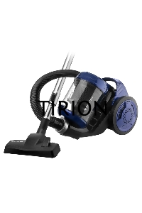 Пылесос BRAYER BR4203 черный/синий, 380/2000 Вт, уборка сухая, пылесборник контейнер 3.5 л