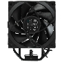 Кулер для процессора DEEPCOOL AK400 ZERO DARK PLUS черный, 120 мм, алюминий/медь, 1650 об/мин, 28 дБ, 4 pin, 260 Вт, 155 мм