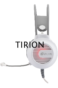 Наушники с микрофоном Оклик HS-L300G White белый 2.2м мониторные USB оголовье (1796952)