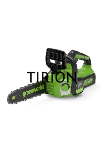 Цепная пила аккумуляторная GreenWorks GD24CS30K4, 24V, 30см, бесщеточная, c АКБ 4 Ач и ЗУ (2007007UB)