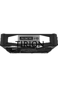 Вентилятор для корпуса Alseye i12B-K10 черный, 120 мм, 1800 об/мин, 33.2 дБ, 4 pin