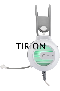 Наушники с микрофоном Оклик HS-L300G White белый 2.2м мониторные USB оголовье (1796952)