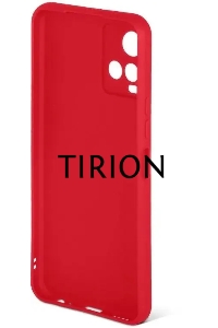 Чехол (клип-кейс) DF vCase-06  для Vivo Y21/Y33s  красный