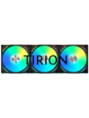 Комплект вентиляторов для корпуса Lian Li Uni Fan ALV2 (3 шт.) G99.12ALV23B.00 черный, 120 мм, 2000rpm 28.7Db, 4-pin