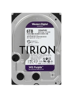 Жесткий диск Western Digital  6TB SATA-IIISurveillance Purple (5400rpm) 256Mb 3.5