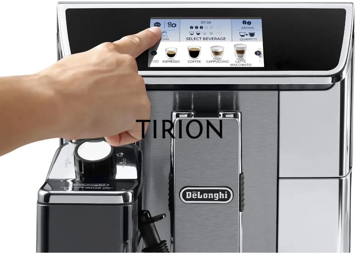 Кофемашина автоматическая DeLonghi ECAM650.75.MS металлик/черный, исп. кофе - молотый/зерновой, 2 л, 1450 Вт, 19 Бар.