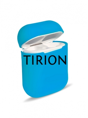 Силиконовый кейс для TWS наушников AirPods, голубой (SBECASE-001S-BU)
