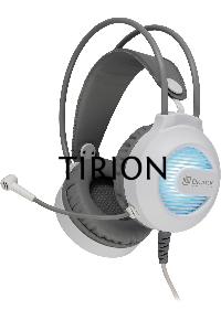Наушники с микрофоном Оклик HS-L300G White белый 2.2м мониторные USB оголовье (1796952)