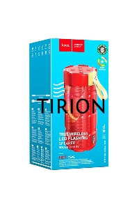 Портативная колонка HOCO HC7 красный LED подсветка