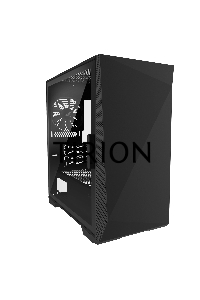 Компьютерный корпус ZALMAN Z1 ICEBERG, MicroATX, BLACK, WINDOW, 2xCOMBO (3.5