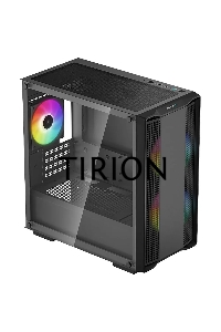 Компьютерный корпус DeepCool CC360 ARGB (R-CC360-BKAPM3-G-1) (mATX, без БП, 2xUSB, с окном)