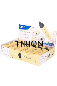 Текстовыделитель Deli EU356-YL Macaron скошенный пиш. наконечник 1-5мм желтый пастельный