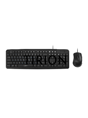 Комлект (клавиатура + мышь) CBR KB SET 710 проводной, USB, 104 клавиши, длина кабеля 1,8 м