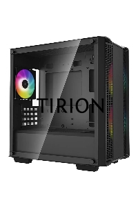 Компьютерный корпус DeepCool CC360 ARGB (R-CC360-BKAPM3-G-1) (mATX, без БП, 2xUSB, с окном)