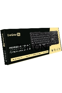 Клавиатура ExeGate LY-404 (EX264084RUS) проводная, USB, черный