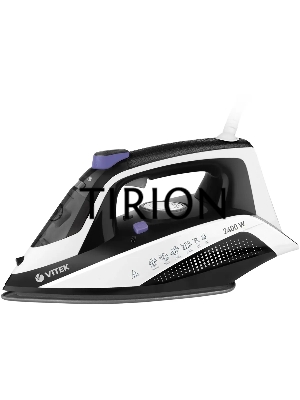 Утюг Vitek Prive VT-8360 2400Вт черный/белый
