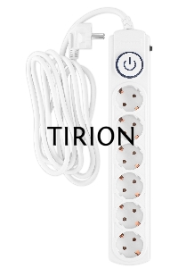 Сетевой фильтр Ippon BK-6-EU-3-10-W 3м (6 розеток) белый (коробка)