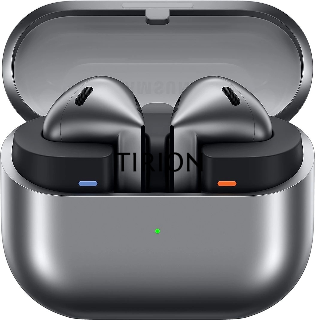 Гарнитура вкладыши Samsung Galaxy Buds 3 серебристый беспроводные bluetooth в ушной раковине
