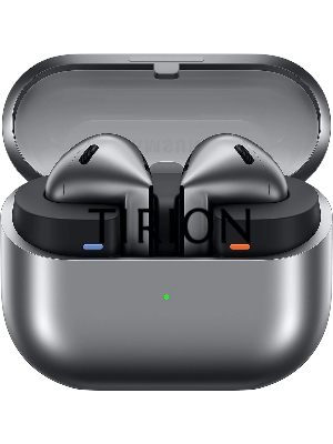 Гарнитура вкладыши Samsung Galaxy Buds 3 серебристый беспроводные bluetooth в ушной раковине