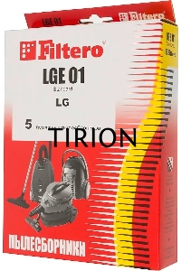 Пылесборники Filtero LGE 01 Standard, двухслойные, 5 шт., для пылесосов LG