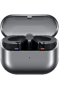 Гарнитура вкладыши Samsung Galaxy Buds 3 серебристый беспроводные bluetooth в ушной раковине