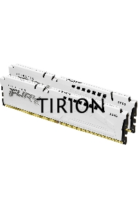Оперативная память Kingston Fury Beast, DDR5, 32GB (2x16GB), 6000MHz, CL30, с радиатором, белый