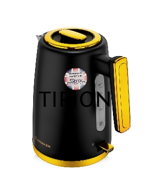Чайник электрический BRAYER BR1017, 2200 Вт, 1,7 л, нерж.сталь, VNQ by STRIX, автоотключ