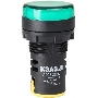 Лампа AD22DS(LED) матрица D22мм зеленый 24В AC/DC-КЭАЗ
