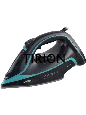 Утюг Vitek VT-8334 черный/бирюзовый
