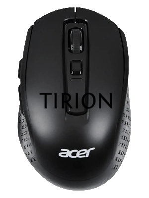 Мышь беспроводная Acer OMR060 черный, 1600 dpi, радиоканал, USB, кнопки - 6