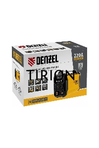 Аппарат инвертор. дуговой сварки DM-220 Standart, 220 А, ПВ 60%  Denzel
