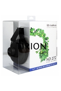 Наушники динамические закрытого типа AXELVOX HD272 Studio/Hi-Fi  10-30000 Гц  56 Ом черный