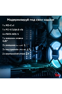 Компьютер IRU Home 310H6SE MT i5 12400 (2.5) 16Gb SSD512Gb UHDG 730 Free DOS GbitEth 400W черный (2028636)