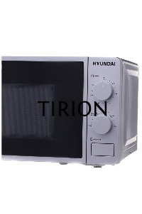 Микроволновая печь Hyundai HYM-M2001 серебристый/черный, 20 л, 700 Вт, переключатели - поворотный механизм