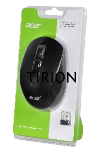 Мышь беспроводная Acer OMR060 черный, 1600 dpi, радиоканал, USB, кнопки - 6