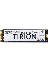 Накопитель SSD Patriot Viper VP4300 Lite, 500GB, PCIe 4.0 x4, M.2 2280, NVMe, R/W 7000/4000, с радиатором