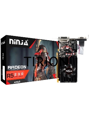Видеокарта Ninja (Sinotex) AMD Radeon R5 230 (160SP) 2GB DDR3 64BIT DVI HDMI CRT